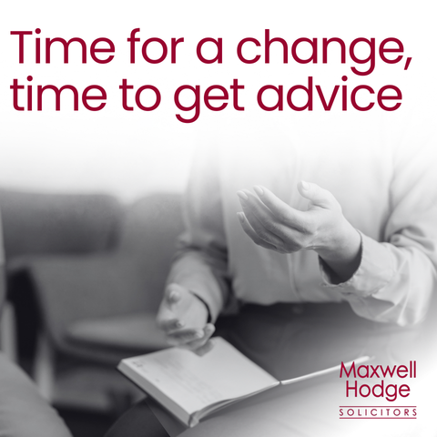 Time for a change, time to get advice