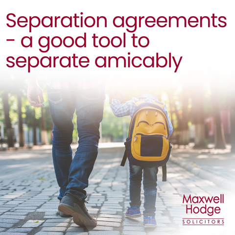 Separation agreements - A good tool to separate amicably