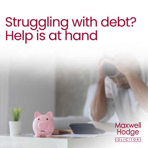 Struggling with debt? Help is at hand